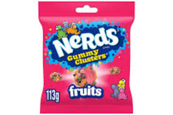 Nerds Gummy Clusters Fruits 113g