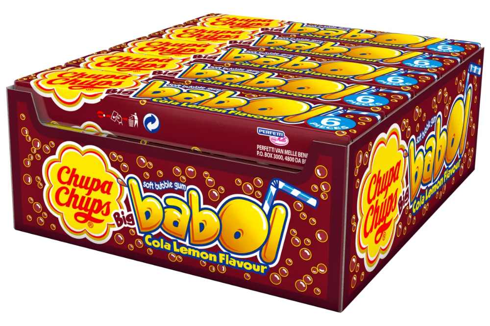 Chupa Chups Big Babol Cola Lemon 27,6g