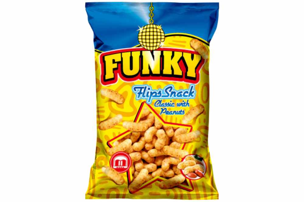 Funky Flips Snack Erdnussbutter 80g