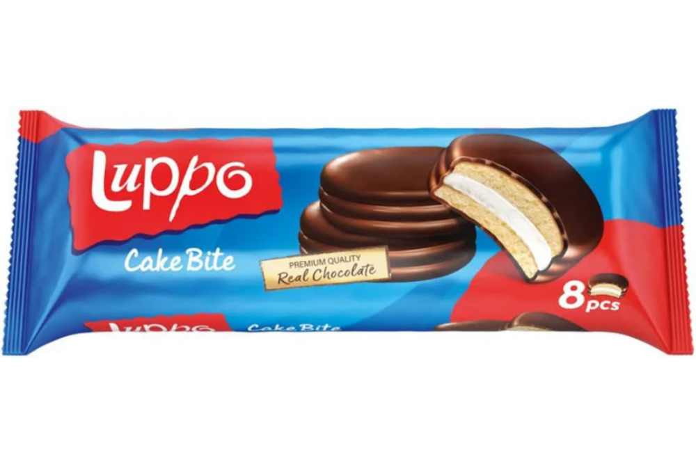 Luppo Cake Bite Real Chocolate 184g