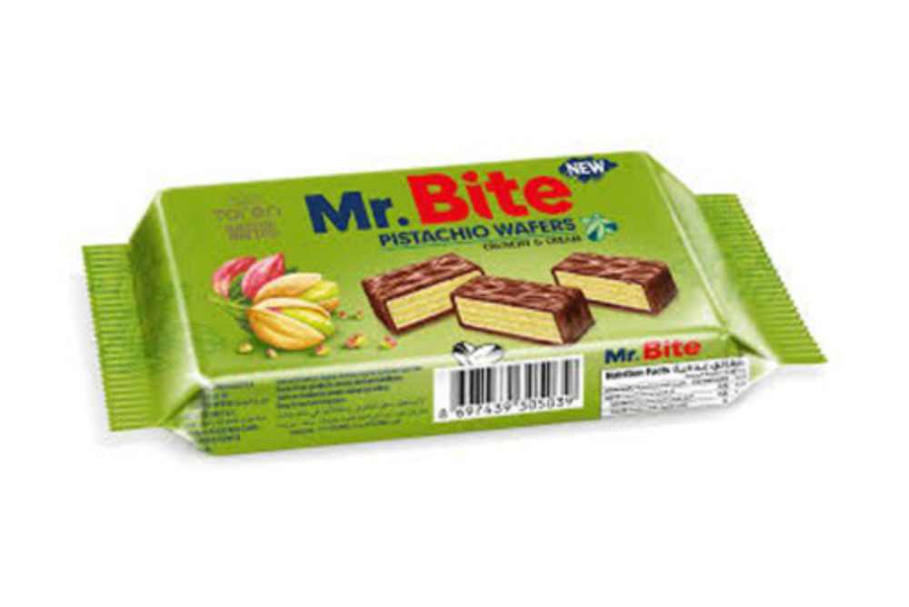 Mr. Bite SNAP Pistazienwaffel 35g