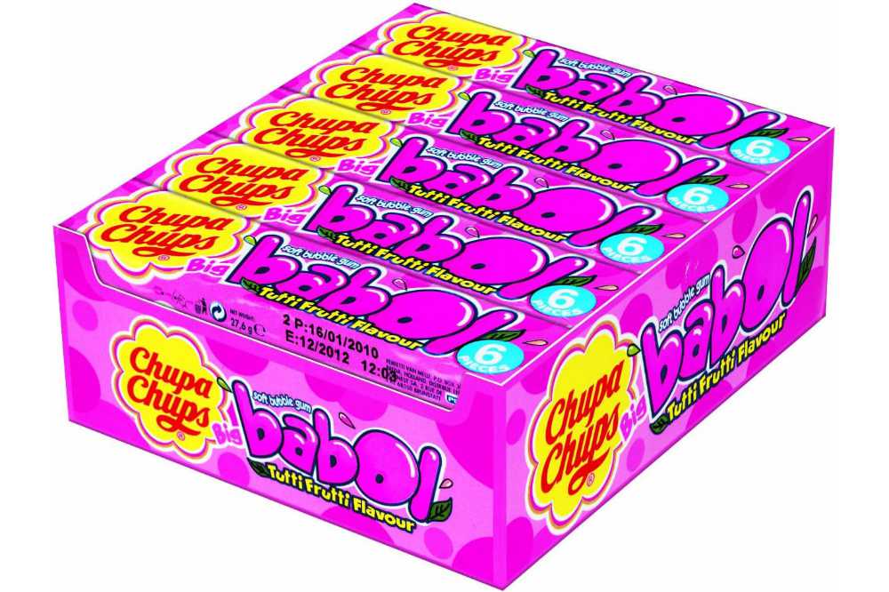 Chupa Chups Big Babol Tutti Frutti 27,6g