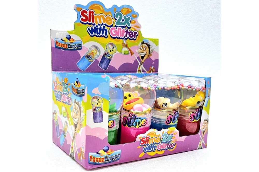Slime mit Glitzer