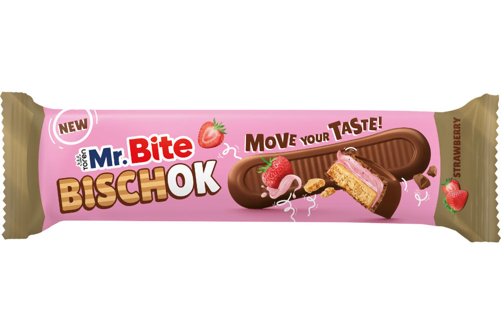 Mr. Bite BISCHOK Strawberry 35g